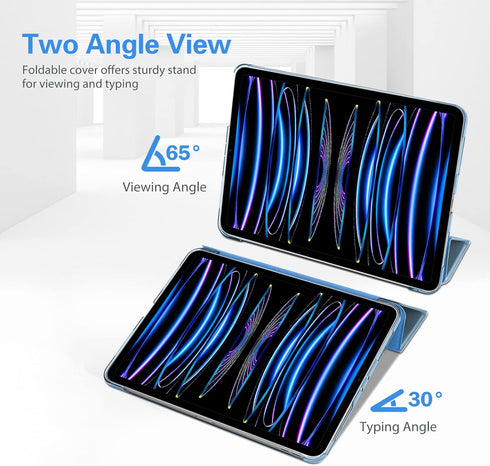ProCase Cover for iPad Pro 11 Inch Case 2022/2021/2020/2018, Slim Stand Hard Back Shell Smart Cover for iPad Pro 11 Inch 4th Gen 2022 / 3rd Gen 20...
