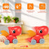 ALASOU 6 PCS Dinosaur Truck Car Toys with Playmat/Storage Bag|Baby Toys for 1 2 3 Year Old Boy|1 2 Year Old Boy Birthday Gift for Infant Toddlers|...