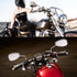 Motorcycle Mirrors Universal 8mm 10mm Chrome Rear View Side Mirror Handle Bar Bar End Motorcycle Mirrors Fit For Most Motorbikes...