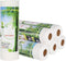 Bamboo Paper Towels Replacement Set of 6 Rolls 120 Sheets Heavy Duty Machine Washable Reusable Paper Towels for Kitchen and Daily Use(11x12”)...