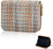 FuninCrea Credit Card Holder, PU Leather Purses for Women, Mini Womens Wallet Woven Texture Bifold Wallet with Zipper, Fashionable Small Purse wit...