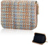 FuninCrea Credit Card Holder, PU Leather Purses for Women, Mini Womens Wallet Woven Texture Bifold Wallet with Zipper, Fashionable Small Purse wit...
