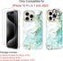 BAISRKE Clear Case Design for iPhone 15 Pro 6.1 inch, with 2 Pack Screen Protectors + 1 Pack Camera Lens Protector Slim Shockproof Women Cute Bump...