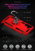 Galaxy A13 5G Case, Samsung A13 5G Case, Galaxy A04s Case with HD Screen Protector, Military-Grade Ring Holder Stand Car Mount 15ft Drop Tested Sh...