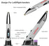lychee Pocket Pen Mouse Rechargeable, Left/Right-Handed Optical Ergonomic Mouse with Bluetooth and Stylus Function (Grey)......