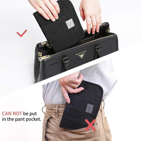 iN. Slim credit card holder wallet, Gift card display case, Minimalist light thin card storage case rfid blocking for men & women, with 28 slots i...