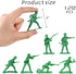 AMOR PRESENT 120PCS Army Men Action Figures, 2" Army Men Toy Soldiers Military Toys Playset Green for Boys Birthday Gift...