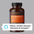 Amazon Elements B Complex, High Potency, 83% Whole Food Cultured, Supports Immune and Normal Energy Metabolism, Vegan, 65 Capsules, 2 month supply...