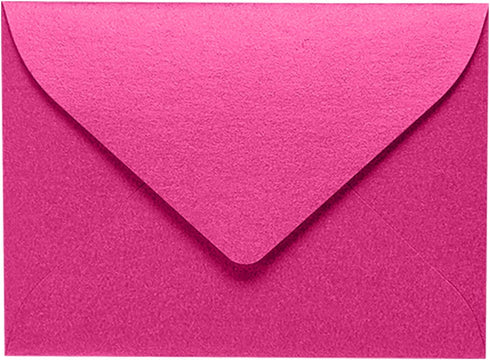 LUXPaper #17 Mini Envelopes | 2 11/16" x 3 11/16" | Azalea Metallic | 80lb. Text | 50 Qty...