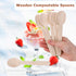 HANSGO 150PCS Wooden Spoons Bulk, Natural Wooden Spoons Small Cutlery for Party Wedding Picnic Camping...