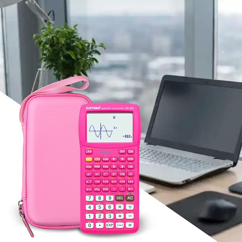 Carrying Case Compatible with CATIGA CS121 Scientific Calculator, Waterproof Shockproof Protective Portable Travel Storage Bag (Case Only)...