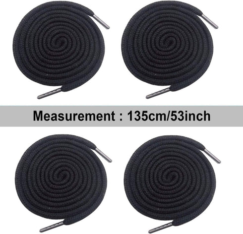20 Pack Replacement Drawstrings Drawcords for Pants Sweatpants Hoodies Scrubs Jackets Shorts Tool 53" Long (Black)...