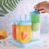 Popsicles Molds, Ozera Set of 6 Reusable Ice Pop Molds, Durable Popcical Molds Popsicle Maker Trays for Popsicles Making, Come with Funnel & Clean...