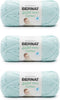 Bernat Softee Baby Cotton Aqua Mist Yarn - 3 Pack of 120g/4.25oz - Blend - 3 DK (Light) - 254 Yards - Knitting/Crochet......