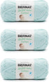 Bernat Softee Baby Cotton Aqua Mist Yarn - 3 Pack of 120g/4.25oz - Blend - 3 DK (Light) - 254 Yards - Knitting/Crochet......