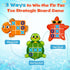 12 Pack Under The Sea Tic Tac Toe Strategic Board Game Party Favors Ocean Themed Party Games Sea Animals Turtle Fish Dolphin Birthday Favors for S...