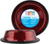 Platinum Pets Non-Tip Stainless Steel Cat Bowl, Candy Apple Red, X-Small...
