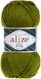 Alize Diva Plus Yarn, Silky and Mercerized Effect 100% Microfiber Acrylic, 100 Grams Crochet Yarn for Blanket, Amigurumi and All Craft, Turkish Ya...