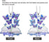 Butterfly Car Hanging Ornament, Butterfly Car Rearview Mirror Accessories, Christian Jesus Cross Car Pendant for Home Decoration Keepsake Christma...