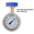 MEASUREMAN 2-1/2" Water Pressure Gauge Kit 6 Parts Kit, Lead-Free Brass, 2-1/2" dial, 0-200 Psi?Glycerin Filled,3/4" Hose Thread, Plus 5 Adapters...