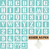 Large Letter Stencils 6 Inch, 43 Pcs Letter and Number Stencil, Alphabet Stencils Reusable Plastic Drawing Templates Kits with Symbol for Painting...