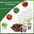 80 Pcs Hydroponic Seeds Grow Sponges Pods Kit,Indoor Hydroponics Growing System Root Plant Basket,Hydroponic Pods Cups Pot and Grow Sponges for Ga...