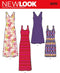 Simplicity Creative Patterns New Look 6210 Misses' Knit Dress in Two Lengths, A (10-12-14-16-18-20-22)...