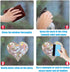 CRMADA 16 Pieces Circle Window Clings - Anti-Collision Window Decals to Save Birds from Window Collisions,Non Adhesive Prismatic Vinyl Window Clin...