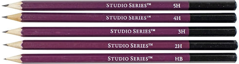 Studio Series 25-Piece Sketch & Drawing Pencil Set (Artist's Pencil & Charcoal Set)...
