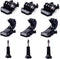 J Hook Buckle Mount Kit for Gopro,Vertical Surface J Hook,Buckle Clip Quick Release Mount,Long Thumb Screw,Anti Rust Buckle Mount for Gopro Hero 1...