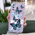 for Samsung Galaxy S20 Case Creative Flower Pattern Design Dropproof Slim Protective for Galaxy S20 Phone Cover 6.2 inch-Aurora Butterfly Purple...