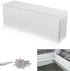 Gutter Valley Splash Guard,Aluminum Rain Diverter Roofing Gutter Splash Guards for Valley,Corner or Straight,10 Inch Each (4 Pcs White)...