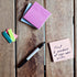 Post-it Page Marker 670-4-D, 1/2 in x 1.75 in (12,7 mm x 44,4 mm) Rainbow...