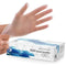 Dre Health Powder Free Disposable Gloves - Clear Vinyl Medical Exam Gloves, 100 Pack, Small...