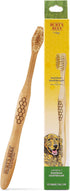 Burt's Bees for Pets Bamboo Bristle Dog Toothbrush - Naturally Derived Dog Toothbrush Made from Bamboo - BPA Free, Ergonomic Handle Toothbrush for...