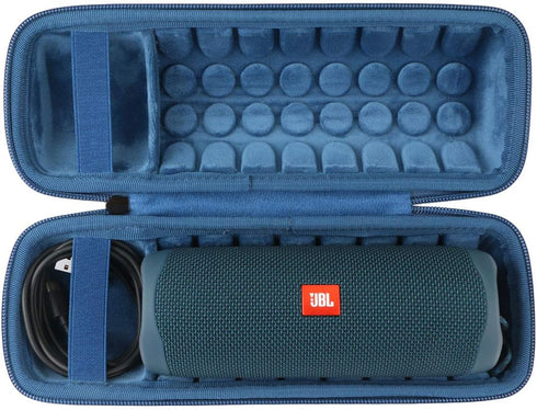 Khanka Hard Travel Case Replacement for JBL FLIP5 Flip 5 / Flip 6 Waterproof Portable Bluetooth Speaker (Blue)...