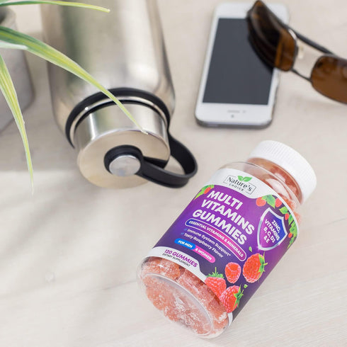 Multivitamin Gummies - Nature's Daily Gummy Multivitamins for Adults, Women & Men with Vitamins A, C, E, B6, B12, and Minerals - Natural Multi Vit...