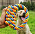Twisted Rope tuggable chew Toy for Dogs...