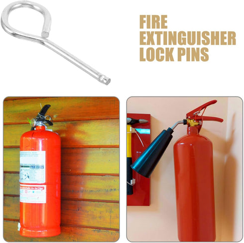 HEMOTON 10pcs Lock Pin Iron Pull Pins for Enhanced Safety Reliable Replacement for Fire Equipment Essential Accessory for Vehicle Protection...