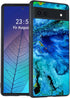 Google Pixel 6A Case, Slim Fit Marble Pattern Glow in The Dark Luminous Hybrid Hard PC Soft TPU Bumper Shockproof Drop Protective Case for Men and...