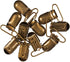 Craft’s County Metal Suspender Clips for Holding and Clamping– 35mm/1.38 inches - Bronze – 4 PC...