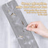 Retractable Gap Dust Cleaner, Under Refrigerator/Sofa Cleaning Tool, Microfiber Gap Duster, Suitable for Underneath Cleaning of Furniture, Fridges...