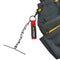 MELOTOUGH Tape Thong for Tool Belt Waist Electricians Tape Holder Chain with Keyring and trigger snap hook (1 PACK)...