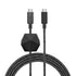 Native Union Type-C Desk Cable – USB-C to USB-C 8ft Ultra-Strong Non-Slip Charging Cable with Anchor Weight Compatible with iPhone 15, MacBook Pro...