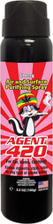 Agent 420-3.5 oz Odor Destroying Spray for Eliminating Pot Smoke, Cigarette or Most Unwanted Odors in Your House, Car or Apartment, Freshen Up The...