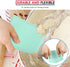 Unicook Dough Scraper Cutter, Flexible Bowl Scraper, Plastic Bench Scraper for Baking Pizza/Pastry/Cake, Multipurpose Baking Tools with Measuring ...