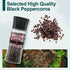 Soeos Spice Seasoning Set of 4, 9.8oz(277.82g), With Integrated Grinders, Salt and Pepper Grinder Set, Pure and Fresh Perfect for BBQ Seasoning Gi...