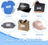 3 Sheets 1 Inch White Iron On Heat Transfer Letters and Numbers 504 Piece Alphabets Numbers Fabric Washable Iron on Letter Patches for Sports Jers...
