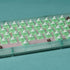 GATERON Cap Anniversary Keyboard Switches, Blue Green Color Pre-lubed Compatible for Gaming MX Mechanical Keyboard RGB SMD LED 5 Pin Linear Key Sw...