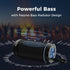 Portable Bluetooth Speaker, IPX5 Waterproof Shower Speaker with 360° HD Surround Sound, Punchy Bass, Wireless TWS Pairing, 24H Playtime, Wireless ...